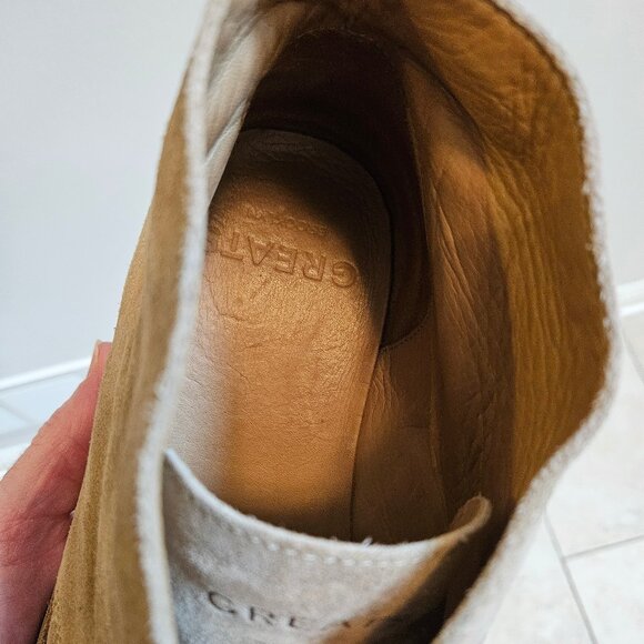 Greats Men's Suede Chukka Boots, Tan, Sz 13 - Picture 14 of 16